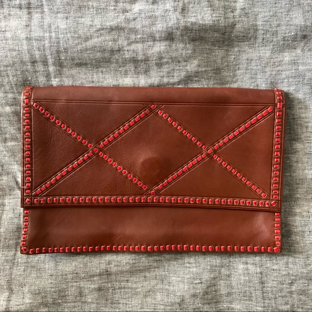 Madewell Medina Leather Clutch